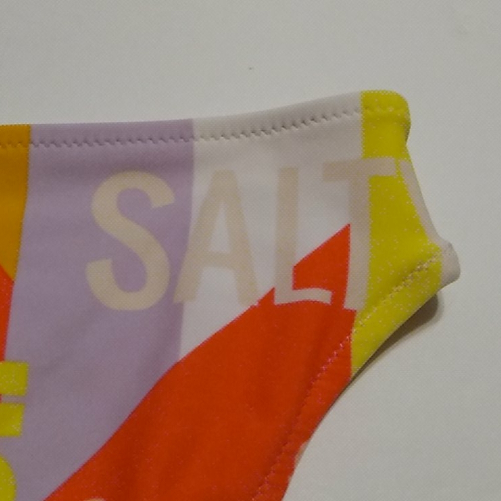 Nwt Bright Print Bikini Bottom - Picture 6 of 9